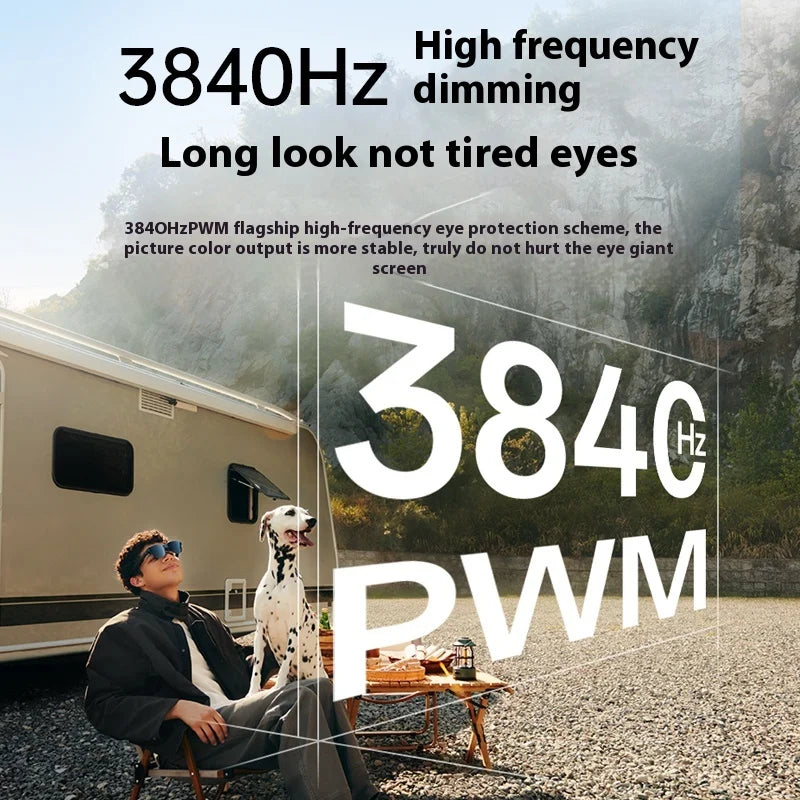 RayNeo Air 3S Pro Smart AR Glasses 135-inch HD Screen Viewing 3840Hz 1200 Nits1200Nits Brightness 3D Surround Sound Loudspeakers