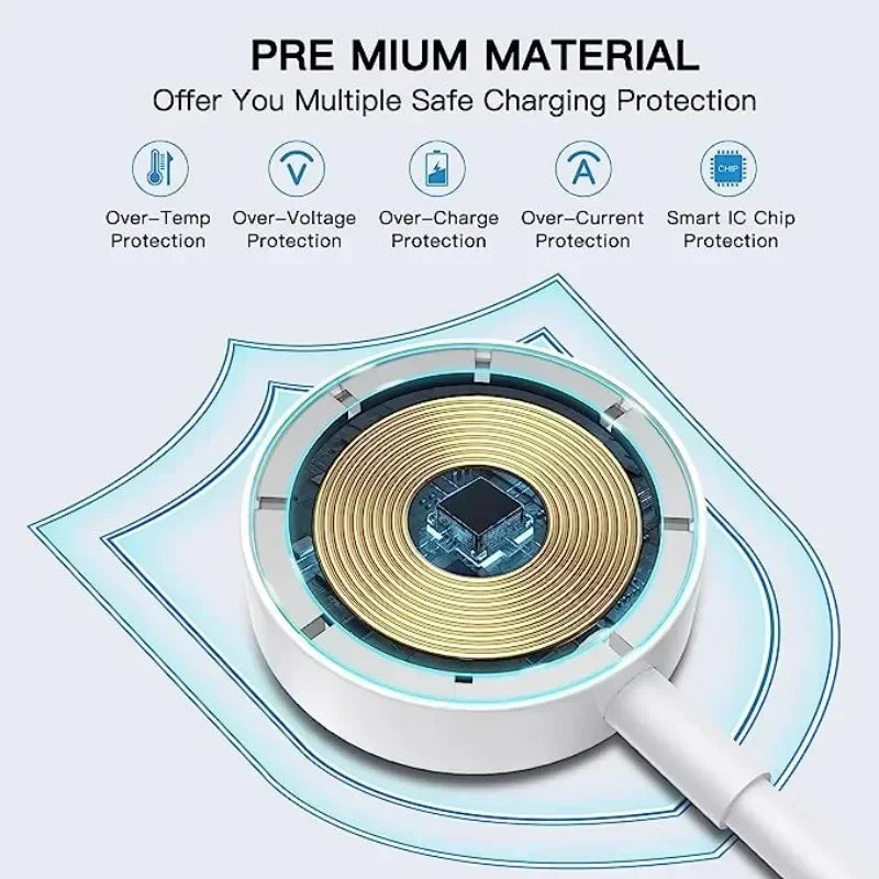 Magnetic Charger For IWatch Charging Cable Portable Magnetic Wireless Charging For IWatch Series Ultra2/10/9/8/7/6/SE/SE/5/4/3/2