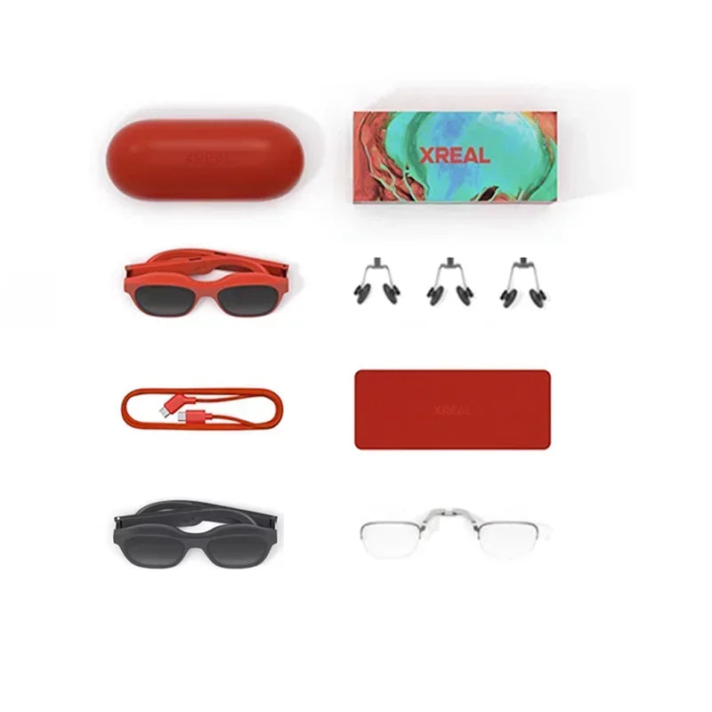 XREAL Air 2 Smart AR Glasses 0.55" Micro-OLED Non VR Glasses for Game Video Sunglasses 120Hz High Brush 72g Ultra-light