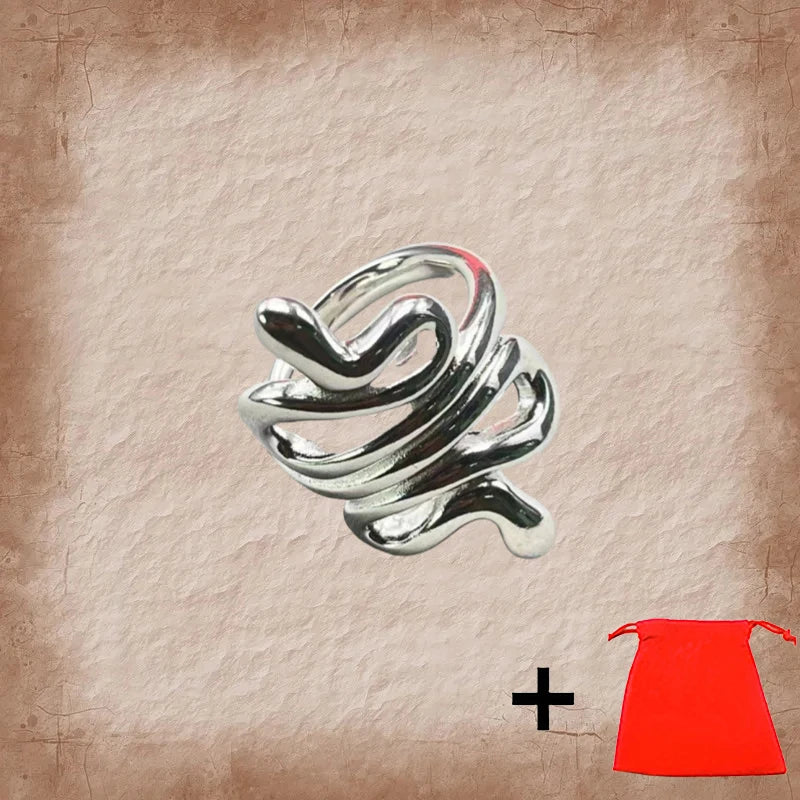 2025 New Hot Spanish Jewelry Luxury Accessories for Women's Party Exquisite Accessories High Quality Gift Rings