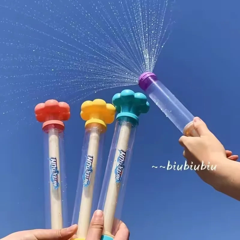 Fireworks Water Gun Children's Water Fights Games Kid Summer Cool Toy Interactive Pull-Out Water Spray Toys Beach Pool Game Prop
