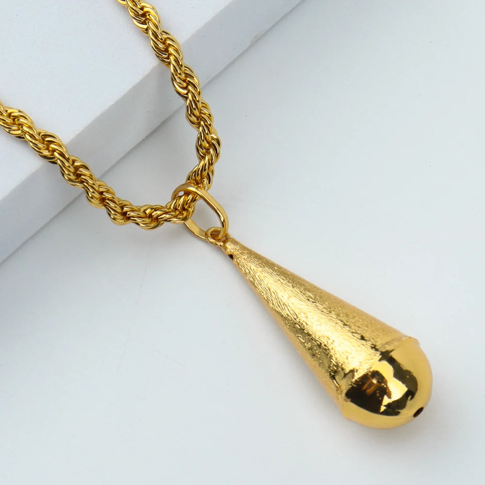 Fashion Necklace For Women Men Dubai Gold Color Jewelry Sets Couple Gift Daily Wear Party Holiday Jewelry Parent Child Set