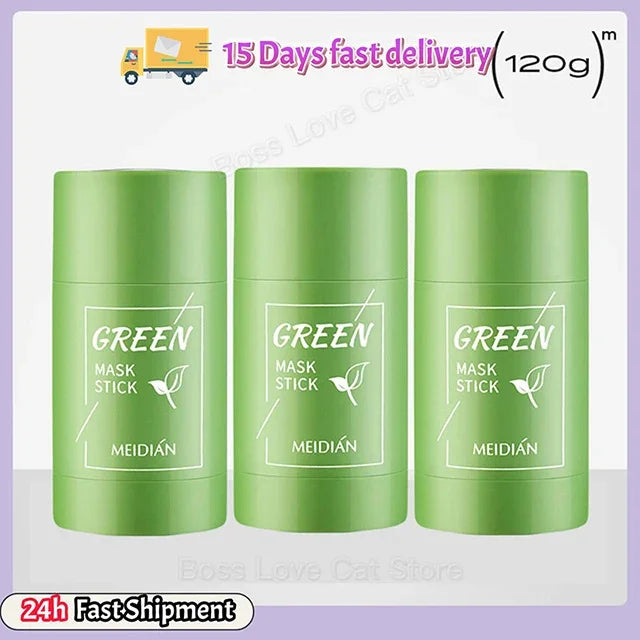 Shrink Pores Mask Salicylic Acid Deep Cleansing Stick Kaolin Clay Refines Skin Remove Forehead Blackhead Chin Pimples Acne Treat