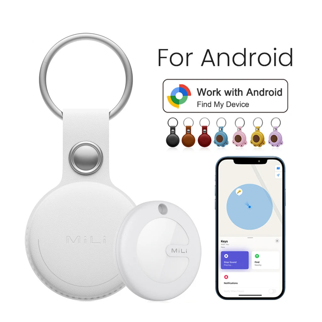 MiLi Tracker Device For google Find My Tracking iTag Bluetooth Locator Anti-Lost Device Smart Bluetooth Tracker Android System