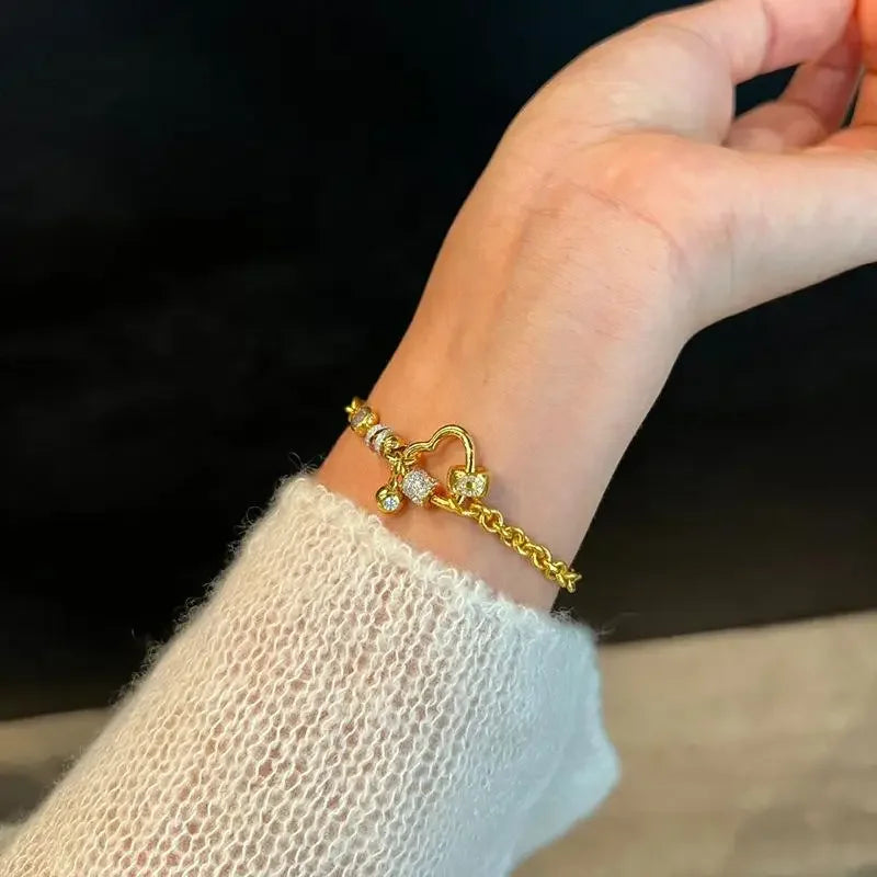 Fashion Design Bracelets for Women Creative Luxury Charm Bracelets Party Wedding Jewelry and Accessories