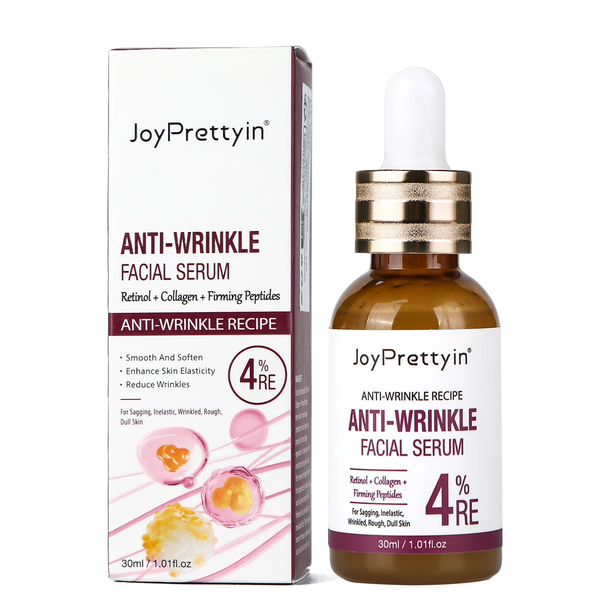 Retinol Face Serum Anti Wrinkle Deep Moisturizing Nourish Essence Fade Fine Line Firming Anti Aging Facial Serum Skin Care