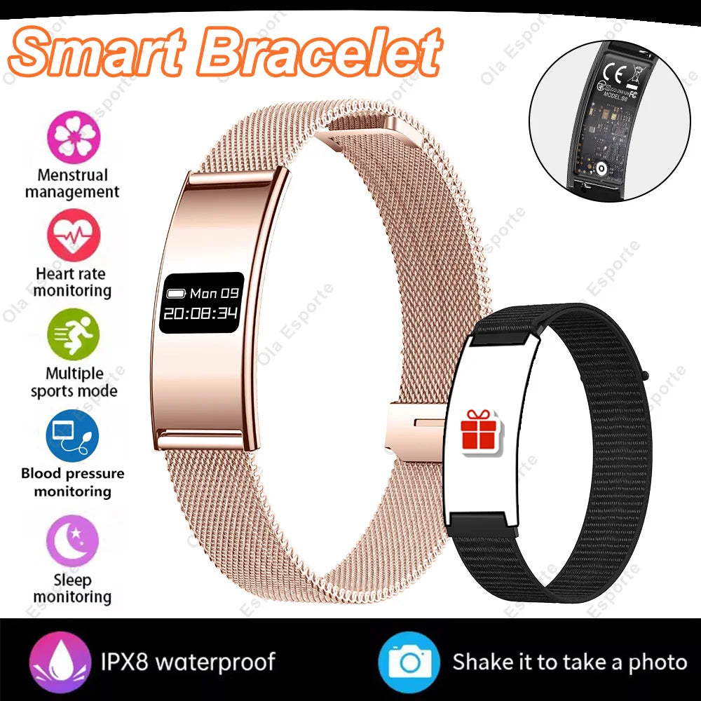 Sports Step Count Smart Bracelet 2026 New Men Women Health Monitoring Fitness Smart Watch Heart Rate Sleep Monitoring Smart Band