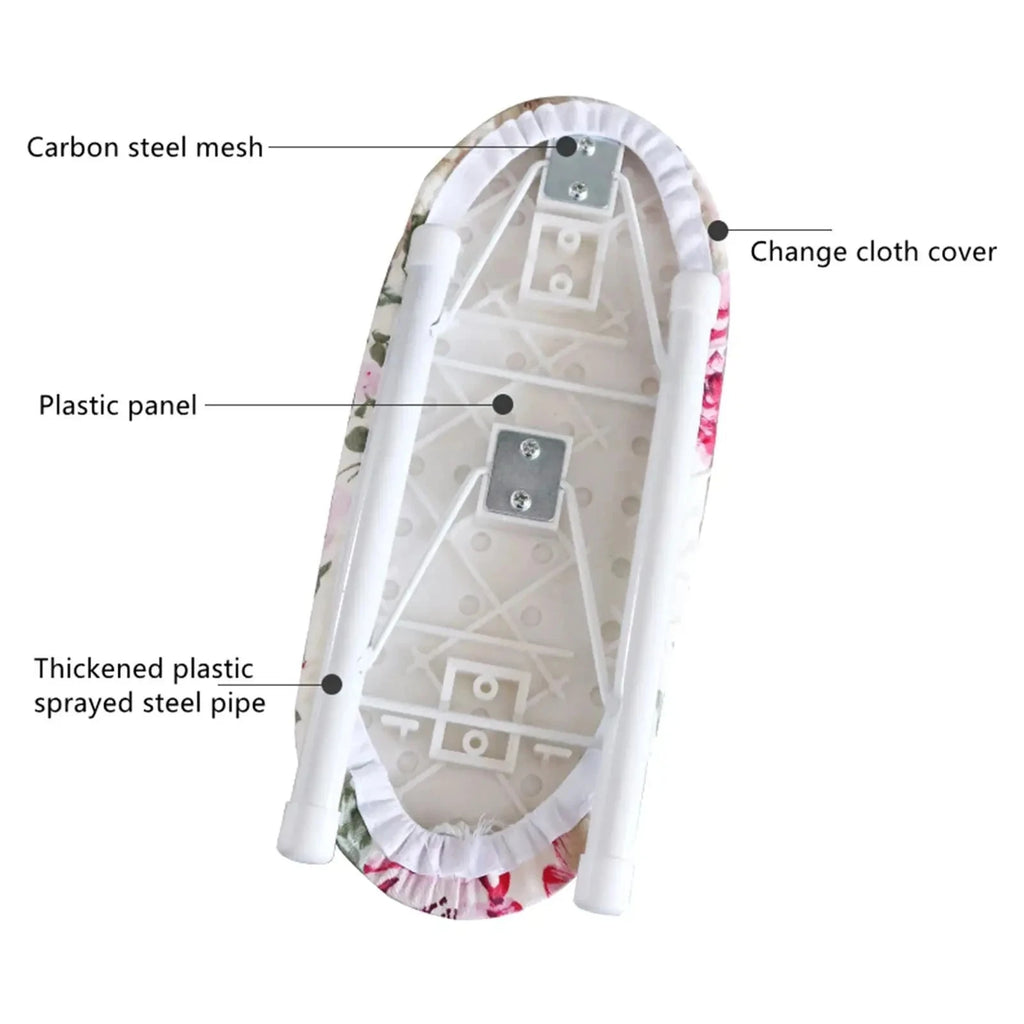 1PC Mini Portable Sleeve Ironing Board Home Desktop Foldable Ironing Board Suitable Shirt, Sleeve Size