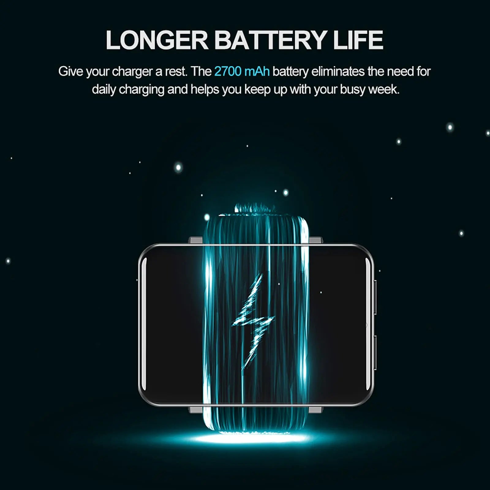 DM100 4G LTE Smart Watch 3GB RAM 32GB ROM 5MP Camera IPS 2700mah Battery 2.86 inch Screen Fitness Sports Sim Card Smartwatch Men