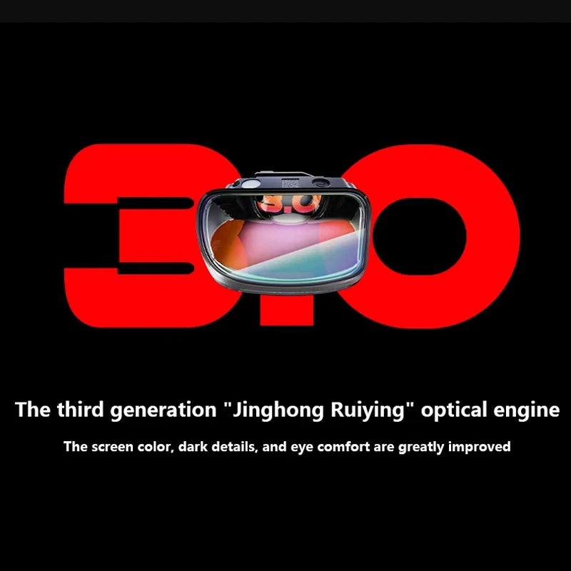 Original XREAL Air 2 Smart AR Glasses 130 Inch Micro OLED Big Screen 120Hz 1080P View for Phone Computer Not VR Virtual Reality