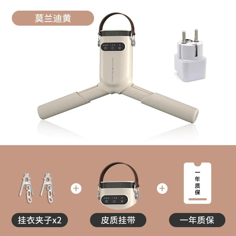 Youpin Smartfrog Mini Portable Electric Heated Clothes Dryer Drying Machine Clothes Shoes Dryer Clothes Rack Hangers Foldable