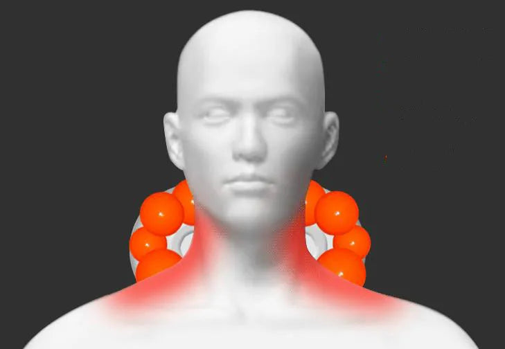 Cervical spine massager massage cushion household multi-function electric massage chair cushion