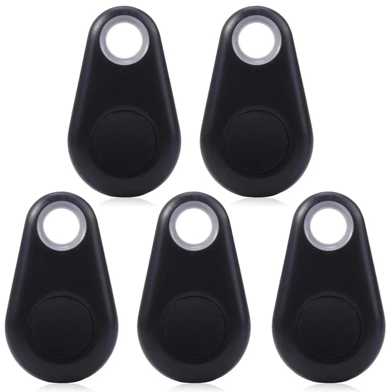 1-5pcs Mini GPS Tracker Bluetooth Tracker AntiLost Device Round Pet Kid Bag Wallet Tracking Smart Finder Locator For IOS Android