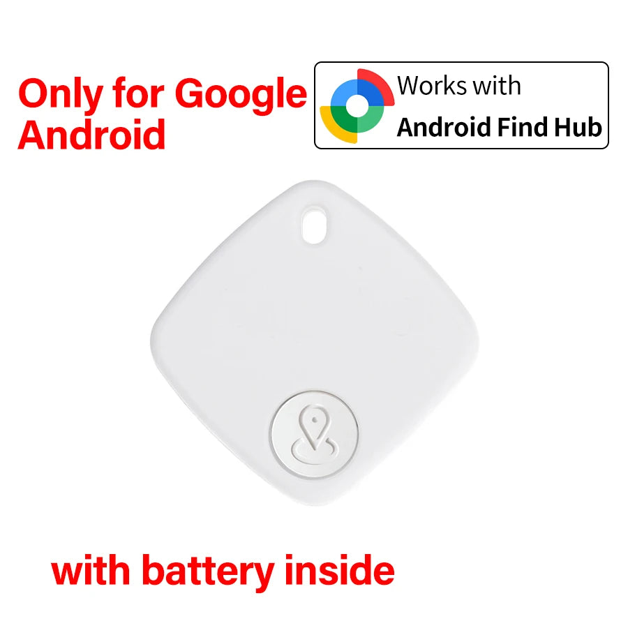 IOS Android Smart Tag GPS Tracker Global Locator Bluetooth Anti-Lost Device for iPhone Find My Google Luggage Pet Car Key Finder