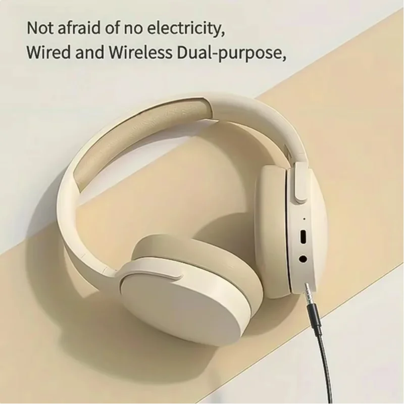 Wireless Headphones Bluetooth 5.3 9D HIFI Stereo Sound Headset Foldable Long Battery Life Heavy Bass Earphone 2025 NEW