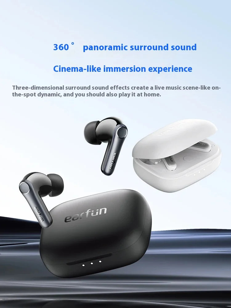 EarFun Air Pro 4 Wireless Earphone HI-FI Bluetooth5.4 Earphones Active Noise Reduction IPX5 Waterproof E-sports PC Gamer Earbuds