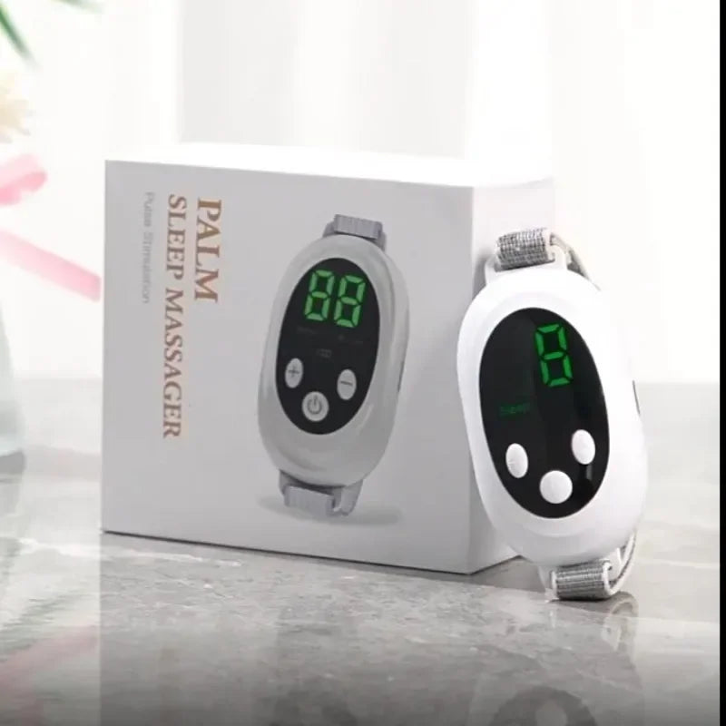 Handheld CES Sleep Aid Microcurrent EMS Pulse Device Hypnosis Insomnia Mental Stress Pressure Relief Anxiety Eliminat Relax