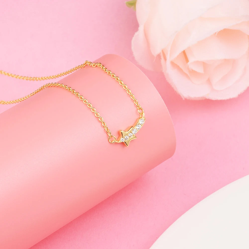 Necklaces for Women Ketten Fashion S925 New Sterling Silver Collier Choker Jewelry Female Chain Necklaces