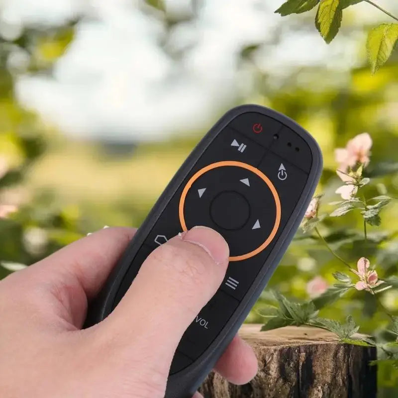 2.4G Wireless Voice Control Air Mouse G10S Remote, Suitable for X88 PRO, X96 MAX, H96 MAX, HK1 Android TV Boxes