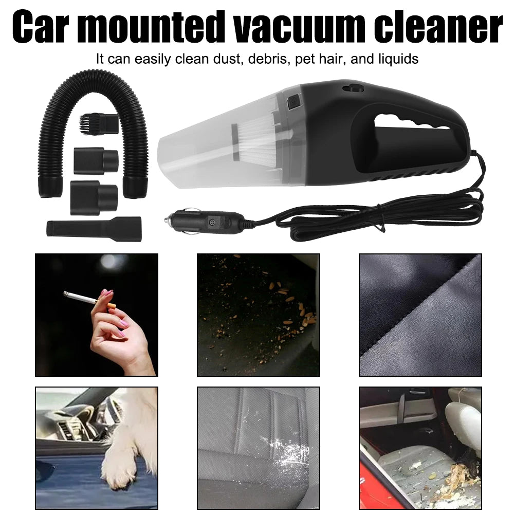 Wet And Dry dual-use Vacuum Cleaner Powerful Handheld Mini Cleaners Rechargeable Portable High Super Suction Car Vacuum Cleaner