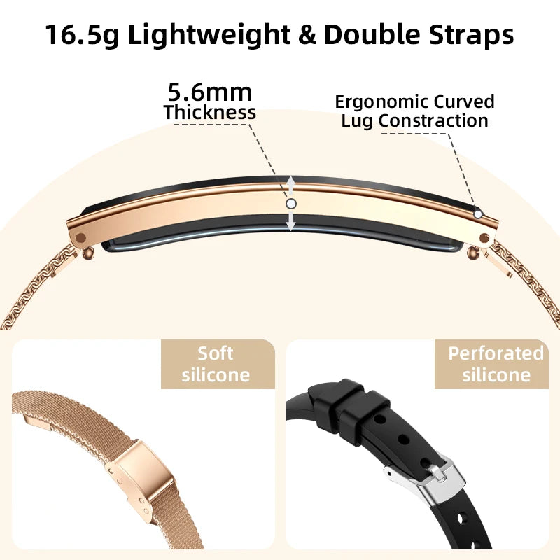 LIGE New Smart Watch Pedometer Health Smart Bracelet Women Men Sports Fitness Waterproof Heart Rate Sleep Monitoring Wristbands