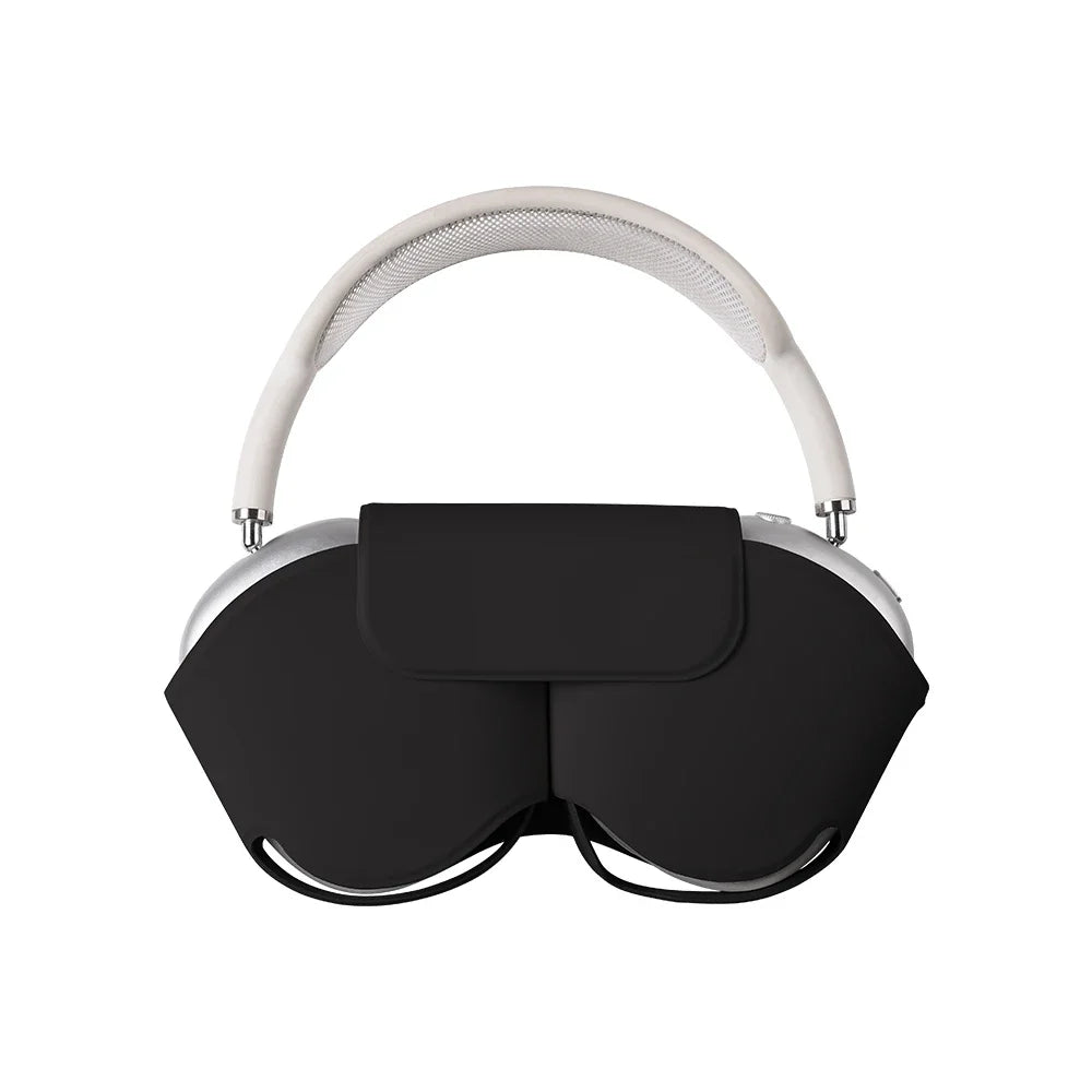 Leather Case For AirPods Max Wireless Headphone Earphone Cases Protective Cover For Apple AirPodsMax Soft Bags Coque Accessories