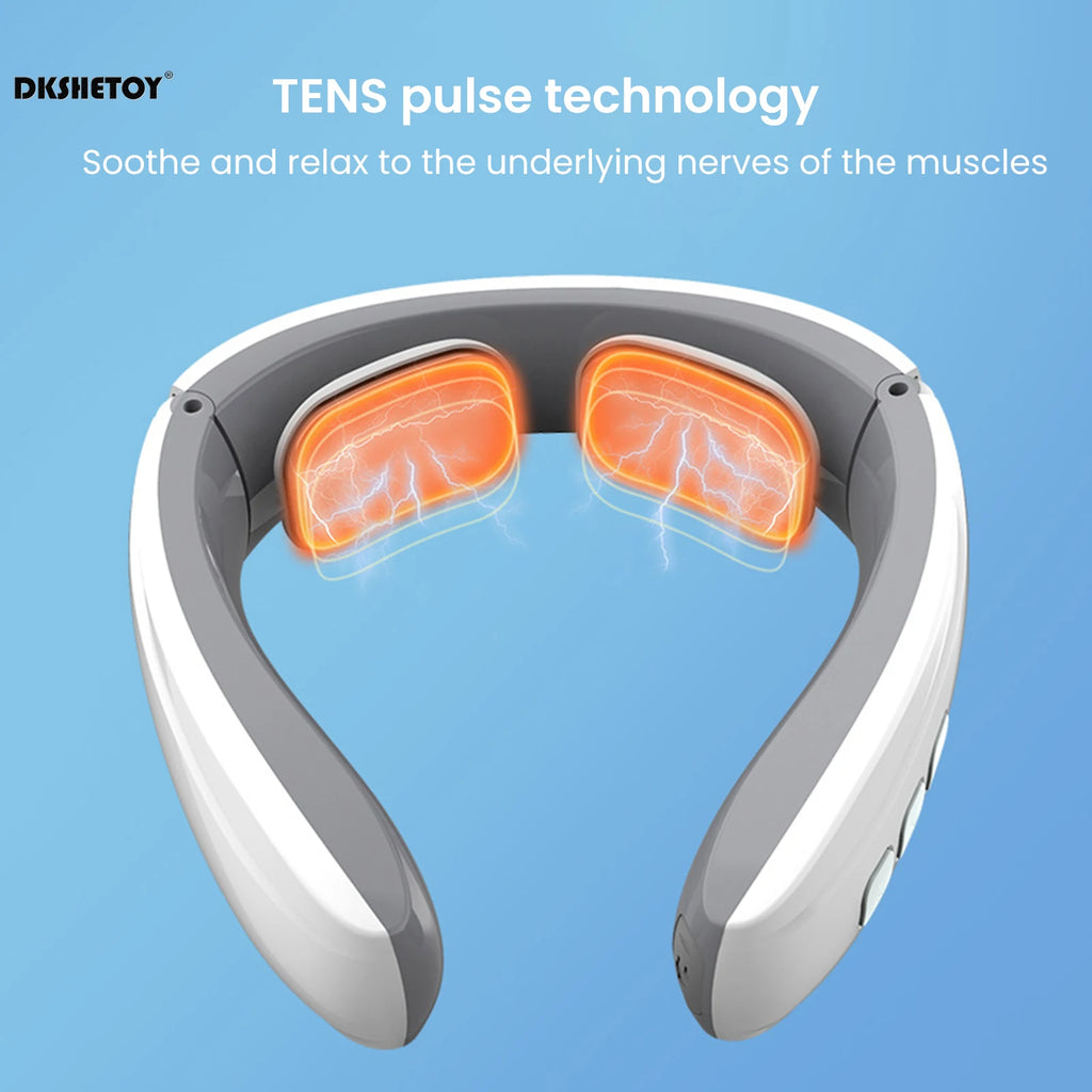 Electric Neck Massager shoulder and Neck Neck Protector Household Mini Portable Cervical Spine Massage machine health care