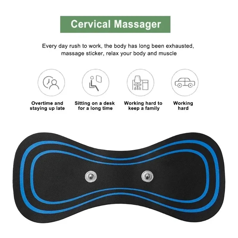 3/2/1pcs Cervical Massage Pad Mini Cervical Massage Pad Adjustable Massage Pad for Treating Shoulder, Back, Lumbar, and Arm Pain