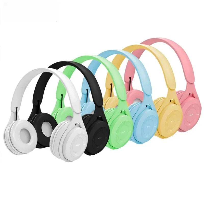 Erilles Y08 Gaming Ear Phone Bluetooth Earphones Free Audio Cable Wired Headphones Blutooth Macaron Color Airbuds Music Choice