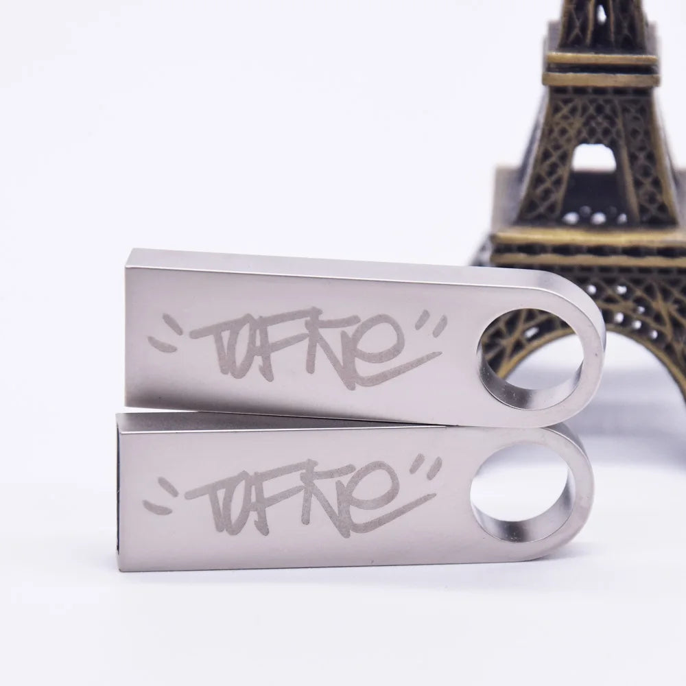 metal memory usb flash drive 32GB pendrive 4GB 128GB 64GB waterproof pen drive 16GB 8GB flash usb2.0 cle usb stick Custom logo