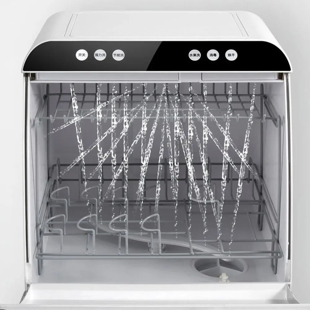 YunlinLi Factory Dishwasher Fully Automatic Dishes Disinfection Machine Lavaplatos Desktop Cupboard Kitchen Tableware Washer