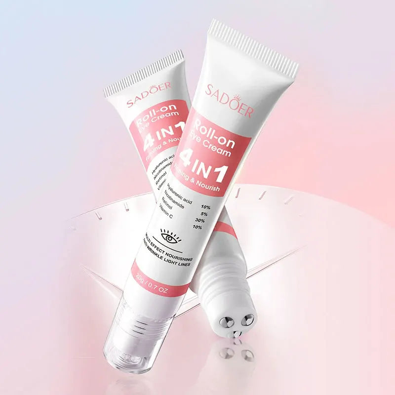 SADOER 4-in-1 Multi-effect Firming and Nourishing Eye Cream Improves Dark Circles and Moisturizes The Skin