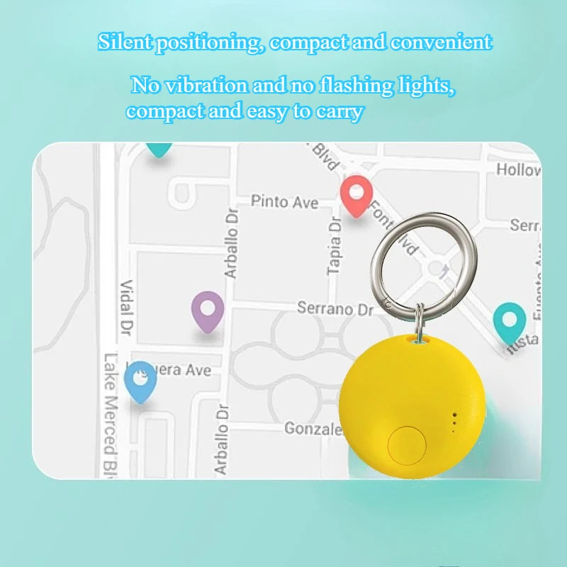 Smart Android Tracker Tag Anti-Lost Device For Apple For Google Find My App Wallet Keys Car Bike Locator Finder