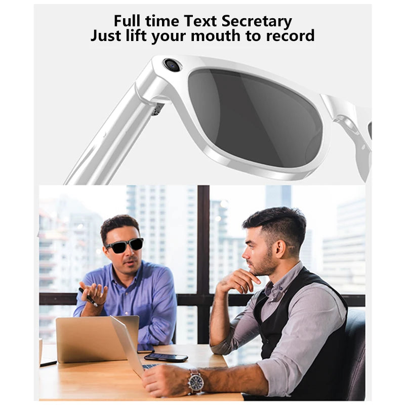 Xiaomi 4K HD AI Smart Glasses Chat GPT 100MP Camera Bluetooth Call 260Mah Battery Voice Assistant Control Smart Glasses 2025