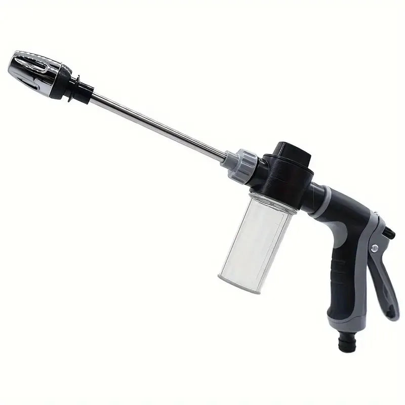 Heavy-Duty High-Pressure Water Gun with Long Handle  for Car/Vehicle Washing, Garden & Home Use  Hose-Connector Compatible