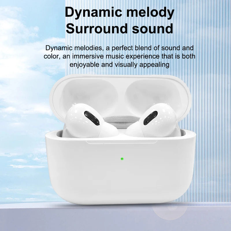 Choice Airs Pro Wireless Earbuds Bluetooth Headphones TWS Earbuds Waterproof Location Tracking Touch Controls Compatible for iOS