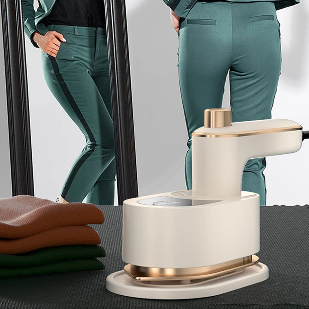 Wet/Dry Handheld Ironing Machine Mini Travel Iron for Clothes Portable Steams Iron with Dry Wet Ironing for Business Clothing