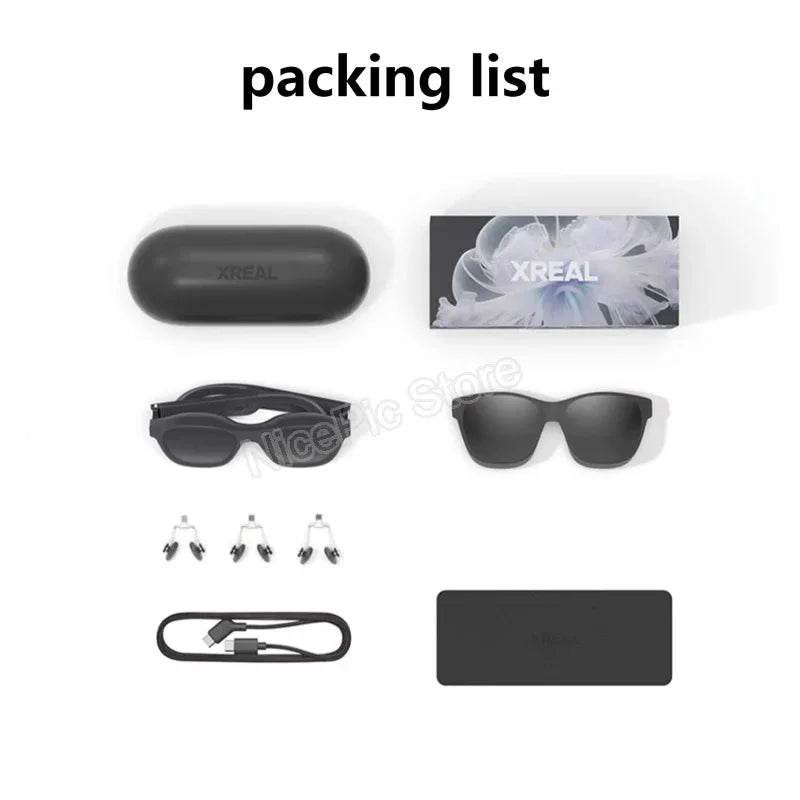 Original XREAL Air 2 Smart AR Glasses 330 Inch Micro OLED Big Screen 1080P View for Mobile Computer Not VR Virtual Reality