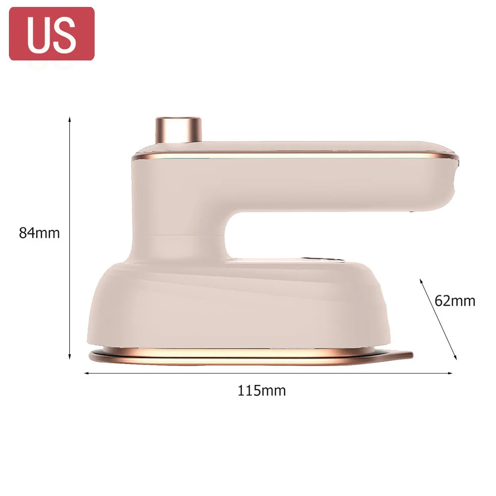Professional Mini Steam Iron Handheld Portable Garment Steamer Dry Wet Clothes Fabric Ironing Machine for Home and Travel New