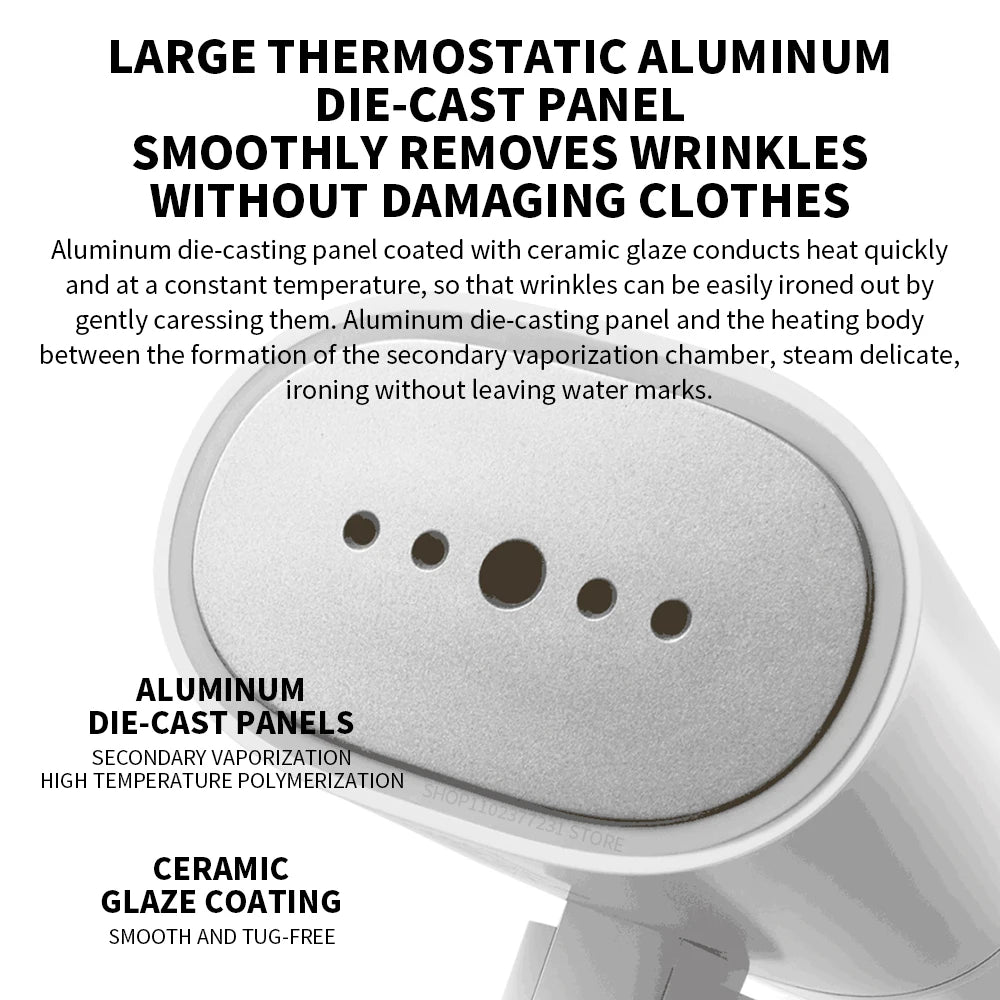 New XIAOMI MIJIA Handheld Garment Steamer 2 iron Home Electric Steam Cleaner Portable Foldable Mite Removal Flat Ironing Machine