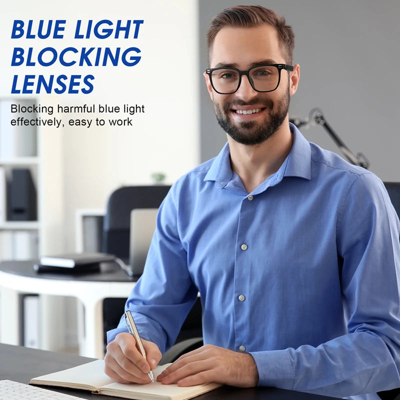 Smart Glasses Bluetooth Anti Blue Photochromic Listen Music Calls Color Changing Lens Versatile Functions Stylish Glasses