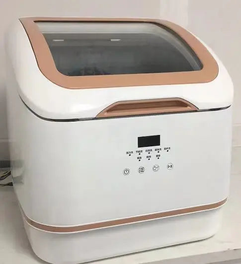 Tabletop Dishwasher Machine Automatic Stainless Steel Countertop Portable Smart Mini Dishwashers for Home