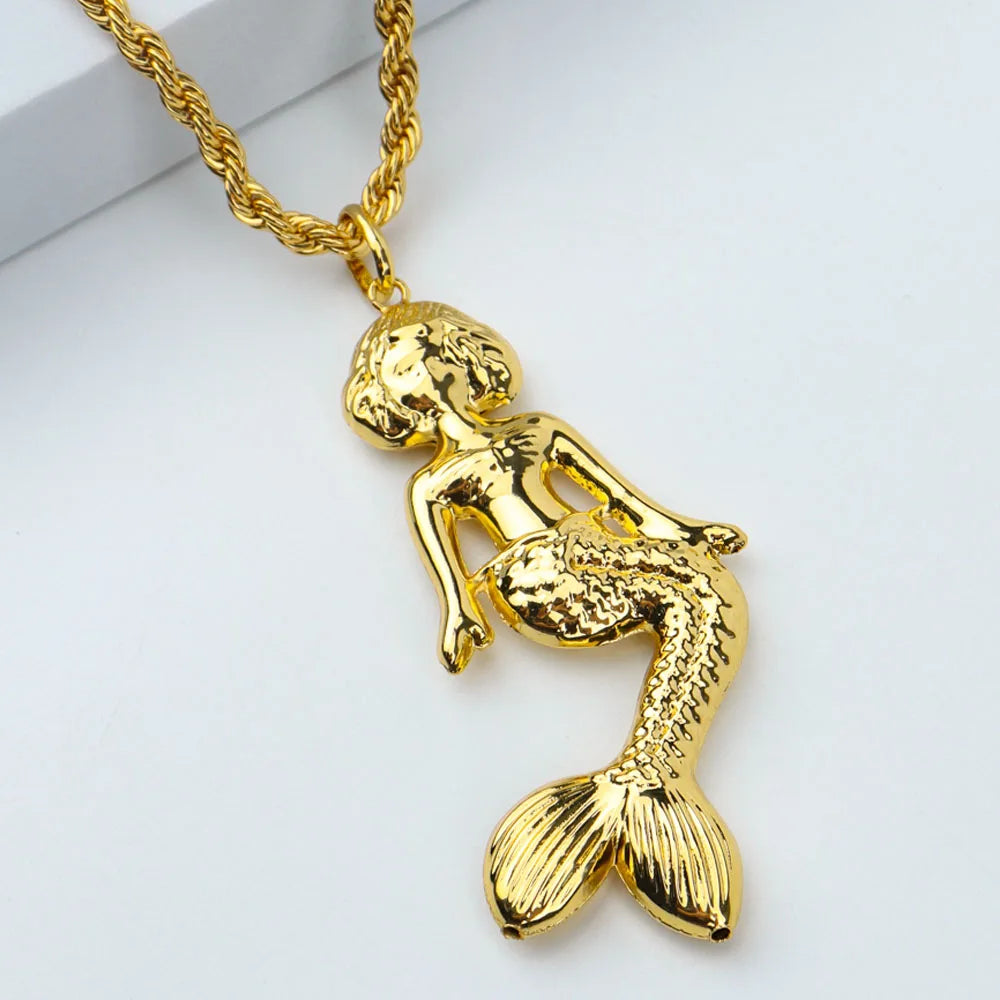Fashion Necklace For Women Men Dubai Gold Color Jewelry Sets Couple Gift Daily Wear Party Holiday Jewelry Parent Child Set