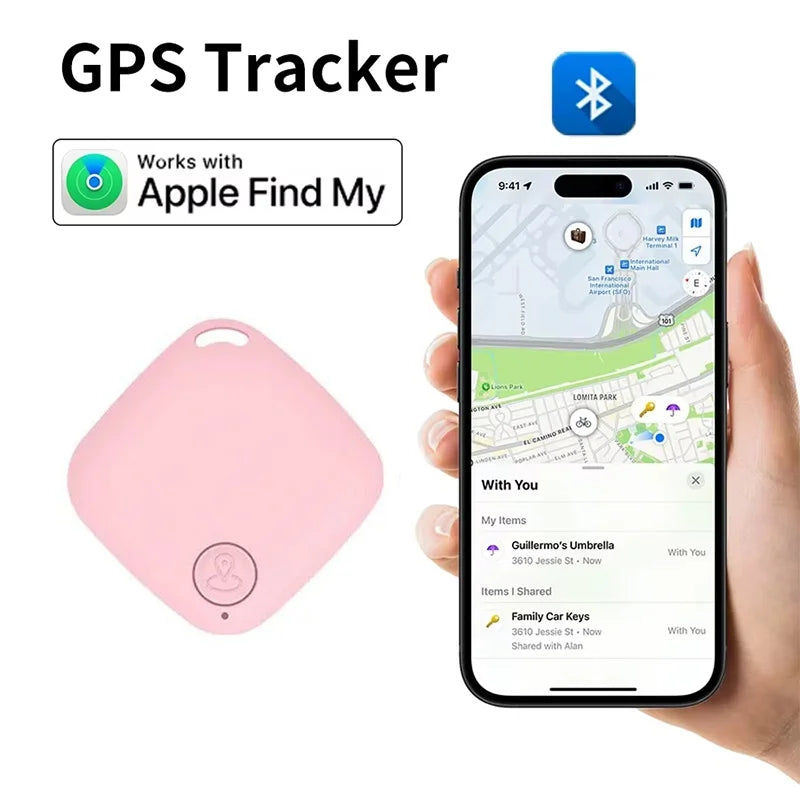 Wireless Mini GPS Tracker Anti-lost Alarm Key Pets Child Bag Wallet Finder Bluetooth APP Locator Smart Tag For Ios And Android