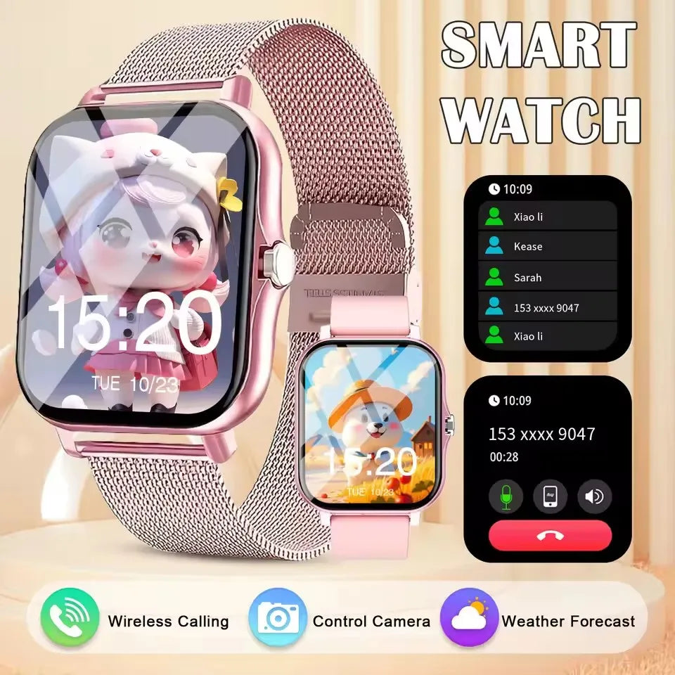 2025 Selling New Smart Watch Men Women Newest Sports SmartWatch Faces Heart Rate HD BT Call Waterproof Watches For Android iOS