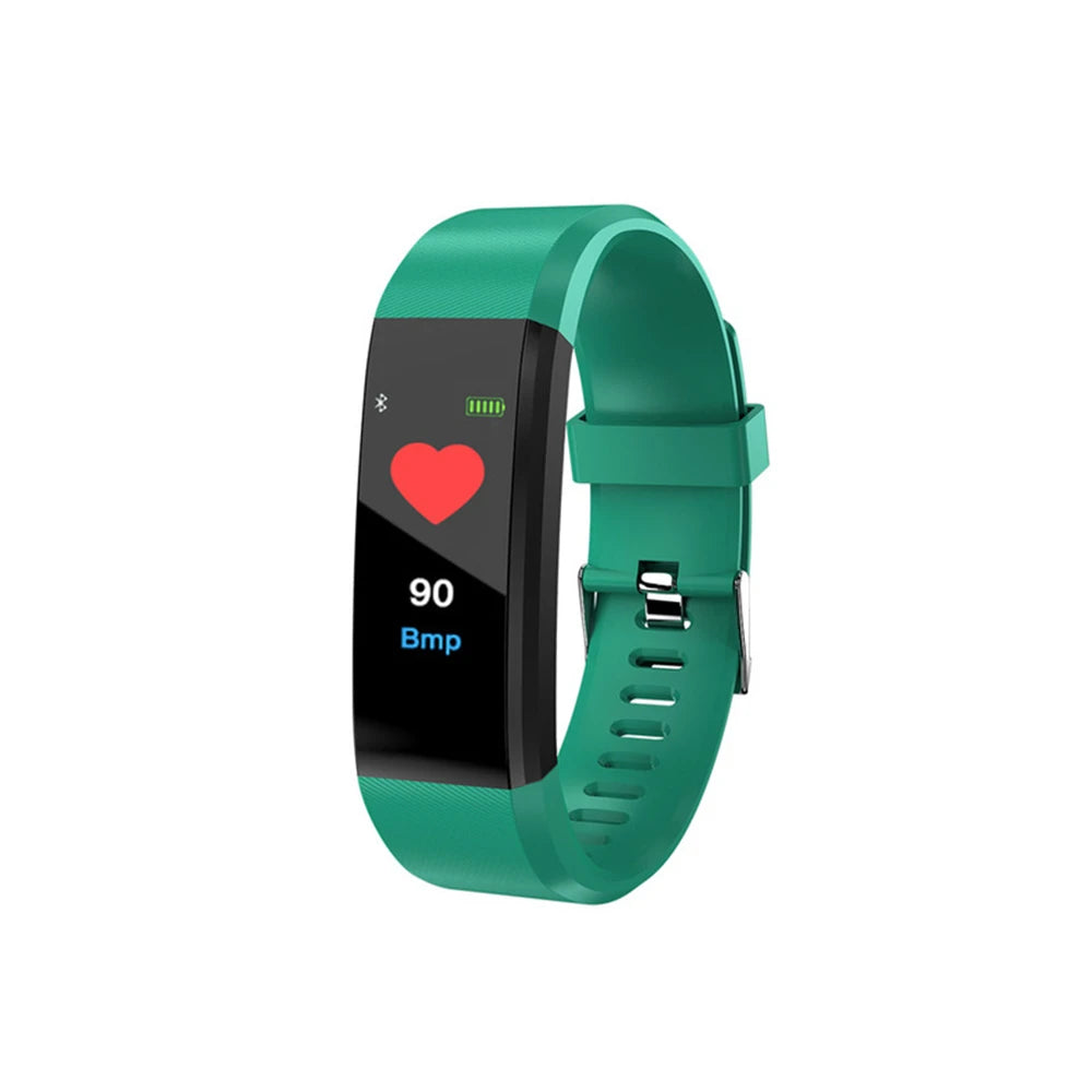 Smart Bracelet Heart Rate Blood Pressure Band Fitness Tracker Smartband Bluetooth-compatible Wristband For Fitbits Smart Watch