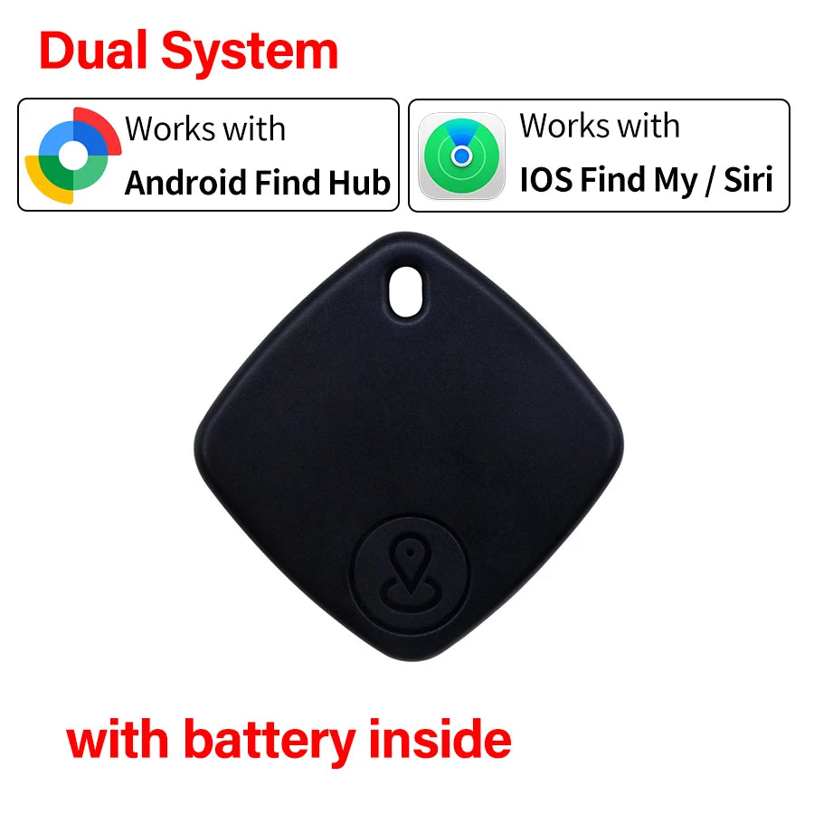 IOS Android Smart Tag GPS Tracker Global Locator Bluetooth Anti-Lost Device for iPhone Find My Google Luggage Pet Car Key Finder