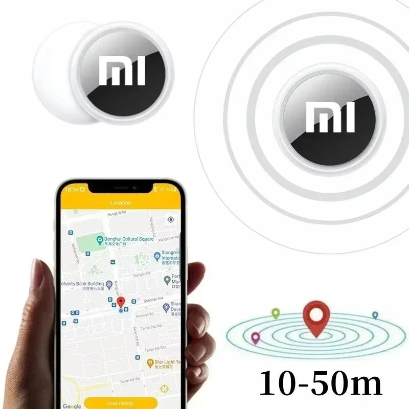 Xiaomi Mini Bluetooth 5.0 Tracker AntiLost Device Round Pet Kids Bag Wallet Tracking Smart Finder Locator Air Tag Smart Home NEW