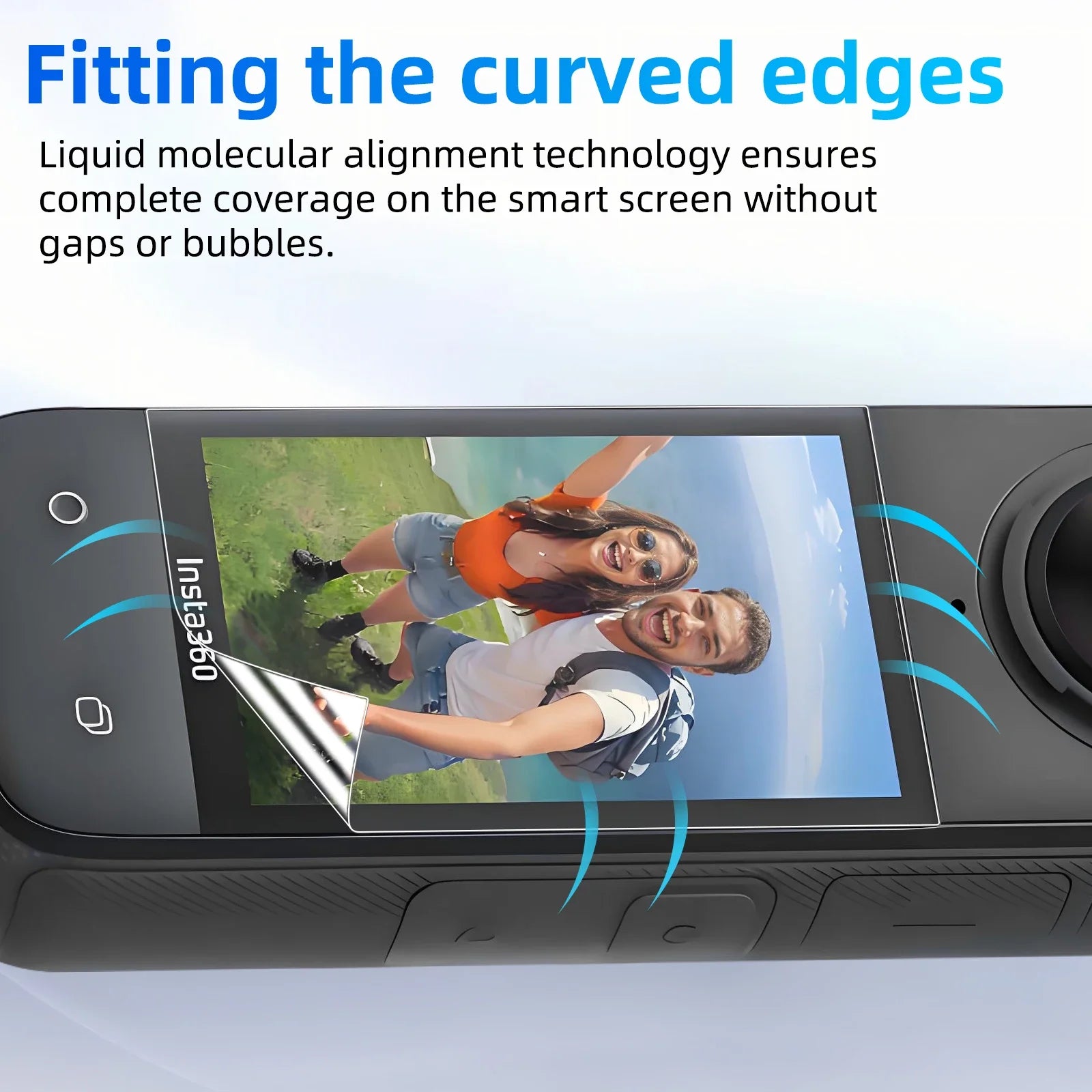 Hydrogel Film for Insta360 X5 Screen Protector Anti-scratch, HD Full Coverage Soft Protective Film for Insta 360 X5 Accessories