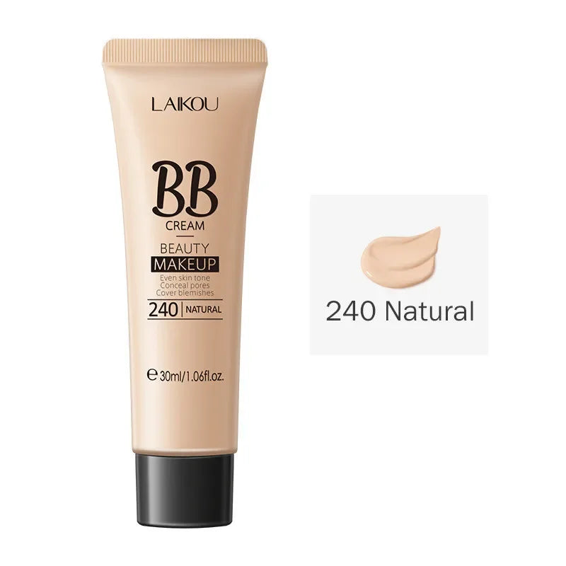 BB Cream Base Makeup Long Lasting Waterproof Brighten Skin Tone Cover Blemishes 30ml Concealer Foundation Liquid Face Makeup